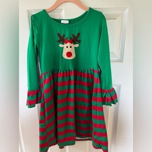 Rudolph casual dress size 5-6t